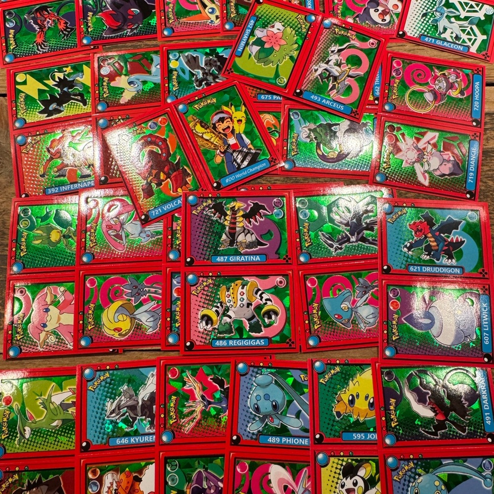 Pokédex Vol 2 Unreleased Cracked Ice foil set